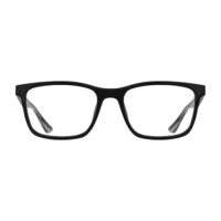 Läsglasögon Näckros svarta framifrån